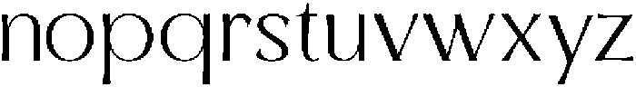 Noir Amour Light otf (300) Font LOWERCASE