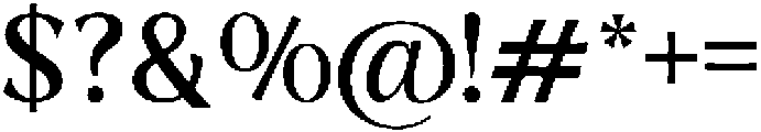 Noir Amour Medium otf (500) Font OTHER CHARS