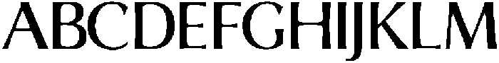 Noir Amour Medium otf (500) Font UPPERCASE