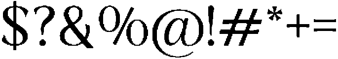 Noir Amour Regular otf (400) Font OTHER CHARS