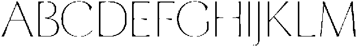 Noir Amour Thin otf (100) Font UPPERCASE