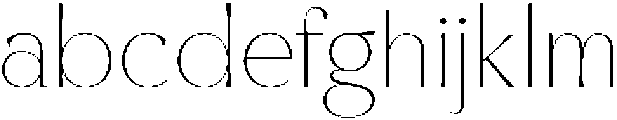 Noir Amour Thin otf (100) FONT