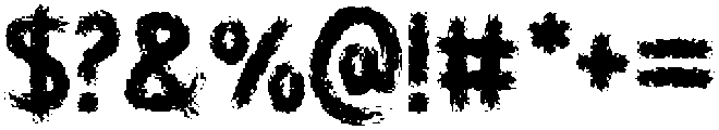 Noise Stroke otf (400) Font OTHER CHARS