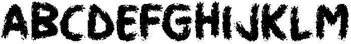 Noise Stroke otf (400) Font UPPERCASE