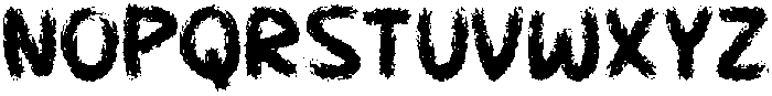 Noise Stroke otf (400) Font LOWERCASE