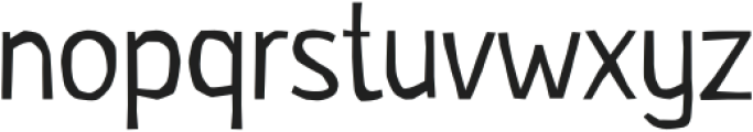 Noisify Regular otf (400) Font LOWERCASE