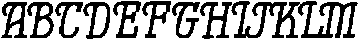 Nojo ttf (400) Font UPPERCASE