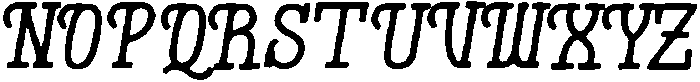 Nojo ttf (400) Font UPPERCASE