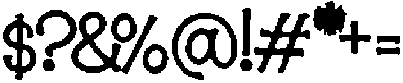 Nokude ttf (400) Font OTHER CHARS