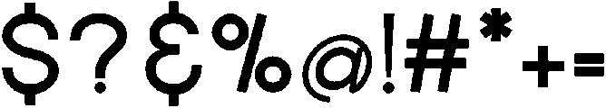 Noland Bold otf (700) Font OTHER CHARS