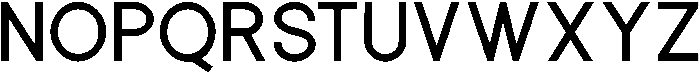 Noland Bold otf (700) Font UPPERCASE