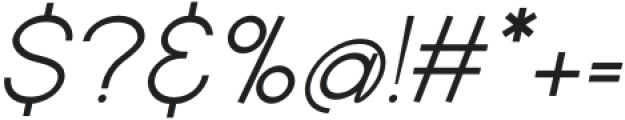 Noland Normal italic otf (400) Font OTHER CHARS
