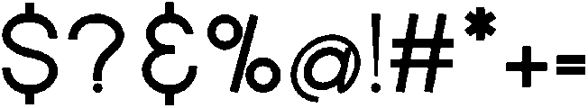 Noland Semibold otf (600) Font OTHER CHARS