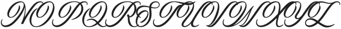 NolianScript otf (400) Font UPPERCASE