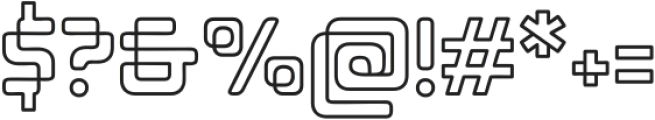 Noligas-Regular otf (400) Font OTHER CHARS