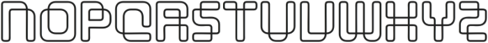 Noligas-Regular otf (400) Font LOWERCASE