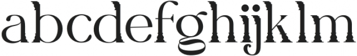 Nolliga Regular otf (400) Font LOWERCASE