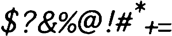 Nomad Ink Regular otf (400) Font OTHER CHARS