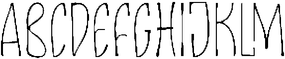 Nomad Kalari Thin otf (100) Font UPPERCASE