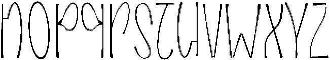 Nomad Kalari Thin otf (100) Font LOWERCASE