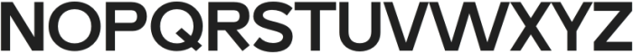 Nomad Regular otf (400) Font UPPERCASE