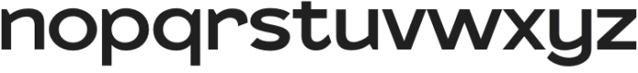 Nomad Regular otf (400) Font LOWERCASE