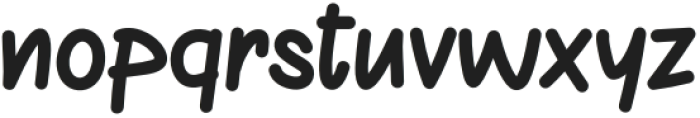 Nomad Type Regular otf (400) Font LOWERCASE