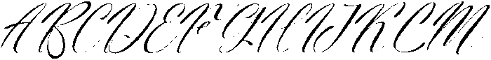 Nomesyl Bridella Italic otf (400) Font UPPERCASE
