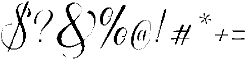 Nomesyl Bridella otf (400) Font OTHER CHARS