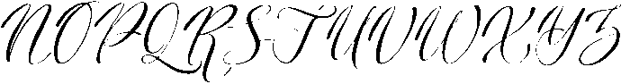 Nomesyl Bridella otf (400) Font UPPERCASE