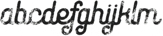 Nomura Italic Grunge otf (400) Font LOWERCASE