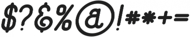 Nomura Italic Regular otf (400) Font OTHER CHARS