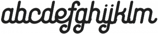 Nomura Italic Regular otf (400) Font LOWERCASE