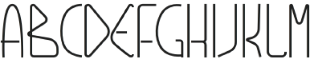 Nonebad Regular otf (400) Font UPPERCASE