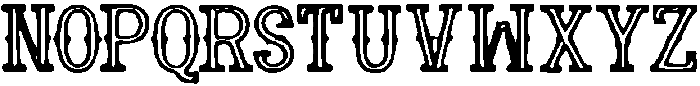 Nonoxe ttf (400) Font UPPERCASE