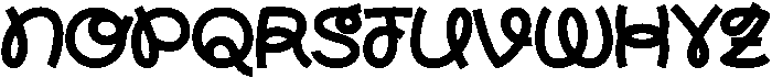 Noodle Factory otf (400) Font UPPERCASE