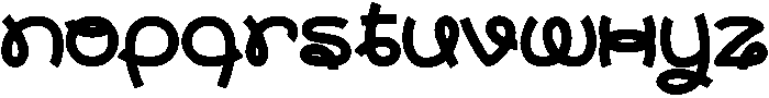 Noodle Factory otf (400) Font LOWERCASE