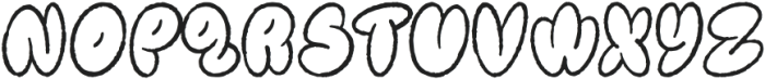 Noppo Stroke otf (400) Font UPPERCASE