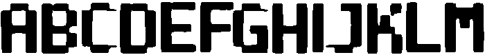 Noqegi ttf (400) Font UPPERCASE