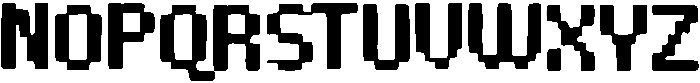 Noqegi ttf (400) Font UPPERCASE