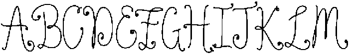 NoraJean-Regular otf (400) Font UPPERCASE