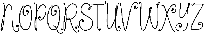 NoraJean-Regular otf (400) Font UPPERCASE