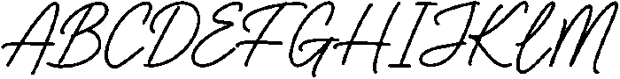 Norayne Adriella otf (400) Font UPPERCASE