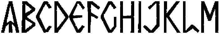 Nordic Omen otf (400) Font UPPERCASE