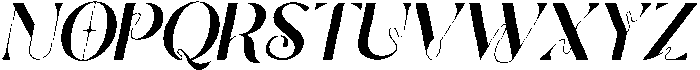 Nordigh Italic otf (400) Font LOWERCASE