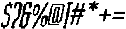 NordinSlabRoundedPixel-Regular otf (400) Font OTHER CHARS