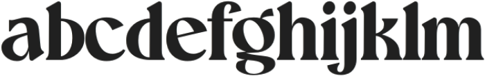 Nordlig Bold otf (700) Font LOWERCASE