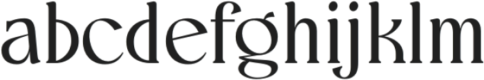 Nordlig Regular otf (400) Font LOWERCASE