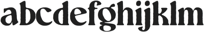 Nordlig Rough Bold otf (700) Font LOWERCASE