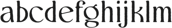 Nordlig Rough otf (400) Font LOWERCASE